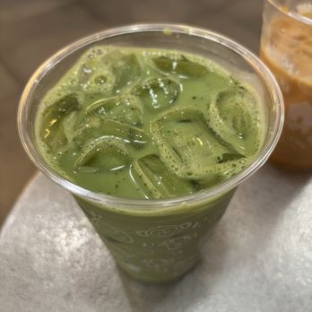 Home Coffee Roasters - Iced Matcha Tea Latte with Soy Milk - Coffee & Tea Near Me - San Francisco, California Home Coffee Roasters - Iced Matcha Tea Latte with Soy Milk - Coffee & Tea Near Me - San Francisco, California