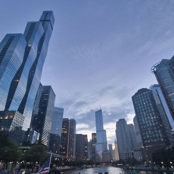 Shoreline Sightseeing - View at night - Architectural Tours Near Me - Chicago, Illinois
