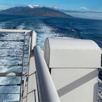 Calypso Charters - View from our table that sat 6 people - Snorkeling Near Me - Wailuku, Hawaii