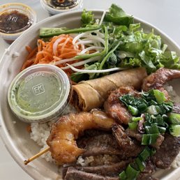 Grilled Colossal Shrimp Bowl