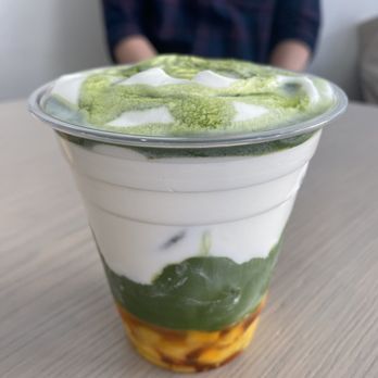 DAMO - Mango Cream Matcha - Coffee & Tea Near Me - Los Angeles, California DAMO - Mango Cream Matcha - Coffee & Tea Near Me - Los Angeles, California