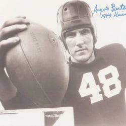 Bertelli's Liquor Mart - Angalo Bertelli winner of the 1943 Heisman Trophy and founder of Bertelli's liquor and skate shop
