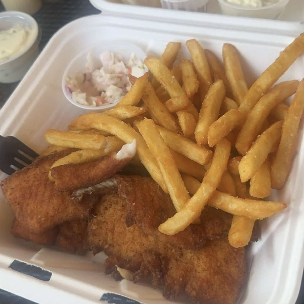 Lake Superior White Fish fried to perfection