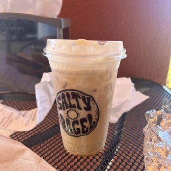 Salty Bagel - gingerbread cold brew - Bagels Near Me - Melbourne, Florida