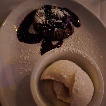 Purple Room - Chocolate volcano desert- delicious! - New American Near Me - Palm Springs, California Purple Room - Chocolate volcano desert- delicious! - New American Near Me - Palm Springs, California