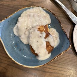 Biscuits & Turkey Sausage Gravy With Eggs