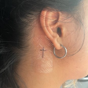 Funhouse Tattoo - Cross tat - Tattoo Near Me - San Diego, California
