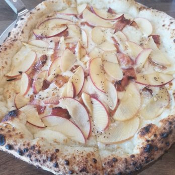 The Core Kitchen at Atomic Dog Cidery - Apple Bacon pizza. - Wineries Near Me - Gettysburg, Pennsylvania