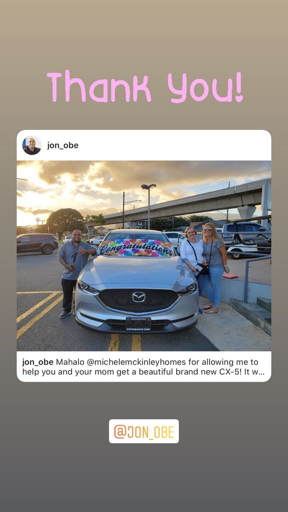 Cutter Mazda Waipahu, Waipahu Roadtrippers