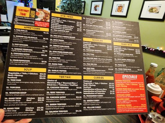 Menu photo 2 Teriyaki Thai ETC Ridgefield, WA Menu photo 2 Teriyaki Thai ETC Ridgefield, WA