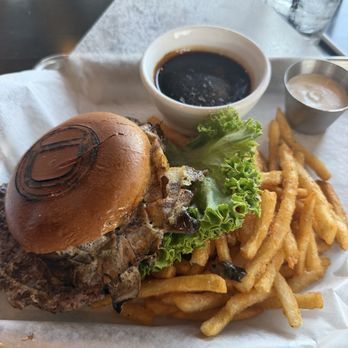 The District Bites N Brew - Mushroom Swiss Burger - Bars Near Me - Tucson, Arizona The District Bites N Brew - Mushroom Swiss Burger - Bars Near Me - Tucson, Arizona