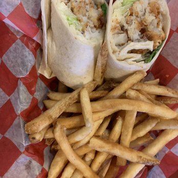 Foster Farms - Fish Wrap w/Fries - American Near Me - Livingston, California
