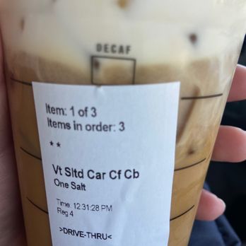 Starbucks - What's in this photo is not even what I ordered. - Coffee & Tea Near Me - Washington, Utah Starbucks - What's in this photo is not even what I ordered. - Coffee & Tea Near Me - Washington, Utah
