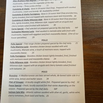 Cafe Gabbiano - Menu (2) - Italian Near Me - Sarasota, Florida Cafe Gabbiano - Menu (2) - Italian Near Me - Sarasota, Florida