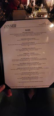 Menu photo 1 Trinity Place New York, NY