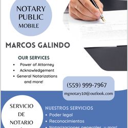 Marcos G Notary Public - Notary Public