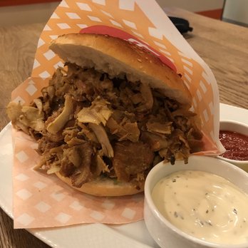 Fifty Cafe & Restaurant - Chicken doner sandwich - Turkish Near Me - Amsterdam, New Hampshire