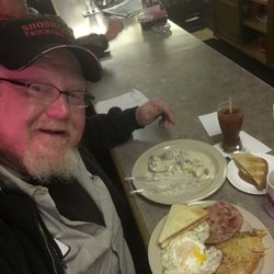 Hop's Shawnee Tavern - Checked in here for breakfast Pat was a great server/bartender biscuits and gravy were free with a drink hey it's what we do check 1-2