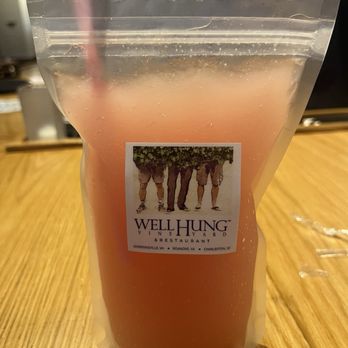 Well Hung Vineyard - Watermelon mint wine slushie - Wine Bars Near Me - Charleston, South Carolina Well Hung Vineyard - Watermelon mint wine slushie - Wine Bars Near Me - Charleston, South Carolina