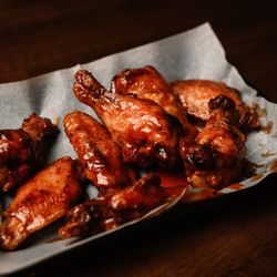 Muddy Banks Brewery - Smoked & Flash fried wings served with all house made sauces