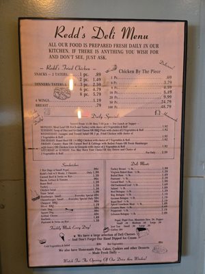 Menu photo 3 Redds Chicken & Ice Cream Windsor, VA Menu photo 3 Redds Chicken & Ice Cream Windsor, VA