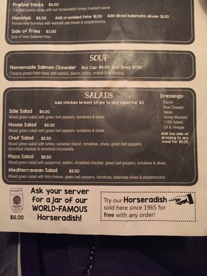 Menu photo 4 Cascade Locks Ale House Cascade Locks, OR