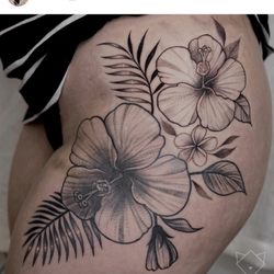 Ink X Cat - Tropical tattoo