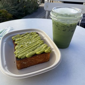 Breadbelly - My drink from a few months ago. As you can see they filled the cup to the rim - Bakeries Near Me - San Francisco, California
