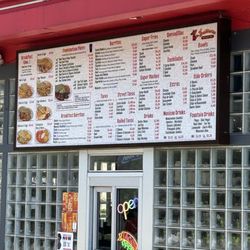 Fredibertos - Menu and walk up order window