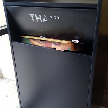 Marco's Pizza - Guess the guy on trash duty was at dominos? - Pizza Near Me - Temecula, California Marco's Pizza - Guess the guy on trash duty was at dominos? - Pizza Near Me - Temecula, California