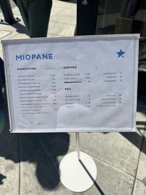 Menu photo 2 Miopane Pasadena, CA