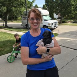 Happy Tails To You Mobile Pet Spaw - Karen takes care of our Lexi!