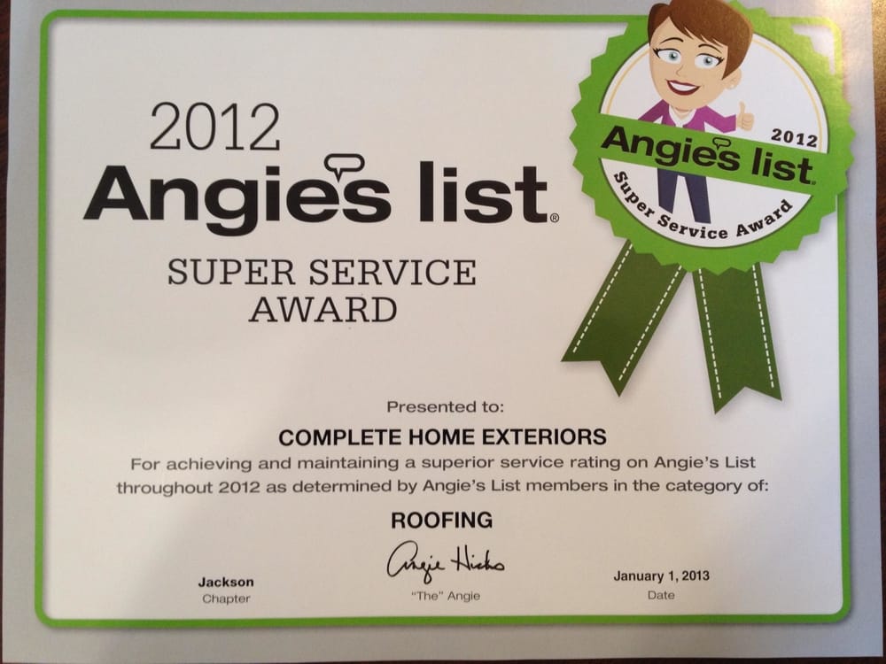 Slide of Complete Exteriors