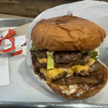 TrueBurger - Look at this beauty Double Burger - Burgers Near Me - Oakland, California