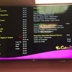La Colorina - Menu!