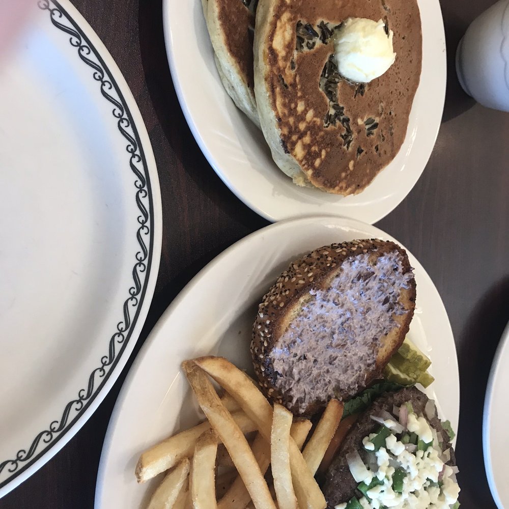 Minnesota Nice Cafe - Wild rice pancake, Greek burger - Cafes Near Me - Bemidji, Minnesota