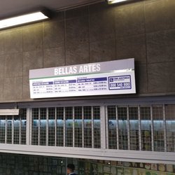 Metro Bellas Artes - Entrance to Metro Bellas Artes