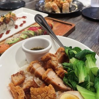 Motto Ramen - Crispy pork rice bowl - Ramen Near Me - Westminster, California Motto Ramen - Crispy pork rice bowl - Ramen Near Me - Westminster, California
