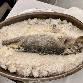 Restaurante Rias Bajas - Seabass Baked in Salt Crust - Spanish Near Me - Maspalomas, GC