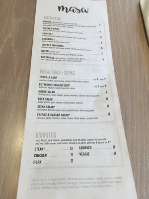 Menu photo 6 Masa Mexican Kitchen & Cantina Issaquah, WA Menu photo 6 Masa Mexican Kitchen & Cantina Issaquah, WA
