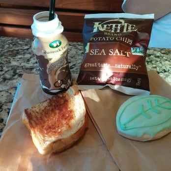 Kneaders Bakery & Cafe - Kids grilled cheese, sugar cookie, chips & choc milk ($4.79) - Cafes Near Me - Gilbert, Arizona