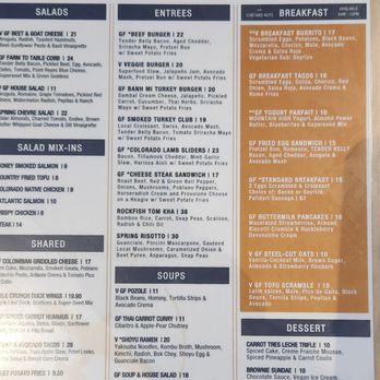 Root Down DIA - Food Side - New American Near Me - Denver, Colorado