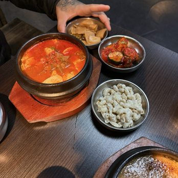 Dawa Kitchen - SPICY TOFU SOUP (SHRIMP) 새우 순두부 - Korean Near Me - Garden grove, California Dawa Kitchen - SPICY TOFU SOUP (SHRIMP) 새우 순두부 - Korean Near Me - Garden grove, California