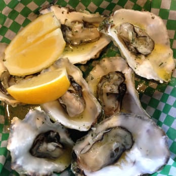Tognazzini's Dockside Too - 1/2 dozen bbq'ed oysters - Seafood Near Me - Morro Bay, California Tognazzini's Dockside Too - 1/2 dozen bbq'ed oysters - Seafood Near Me - Morro Bay, California