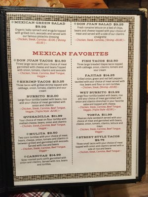 Menu photo 7 Don Juan's Mexican Kitchen Tenino, WA Menu photo 7 Don Juan's Mexican Kitchen Tenino, WA