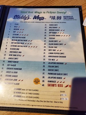 Menu photo 6 Steddy's Easley, SC Menu photo 6 Steddy's Easley, SC