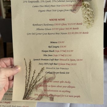 Evangeline Cuisine - Menu - Seafood Near Me - Half Moon Bay, California