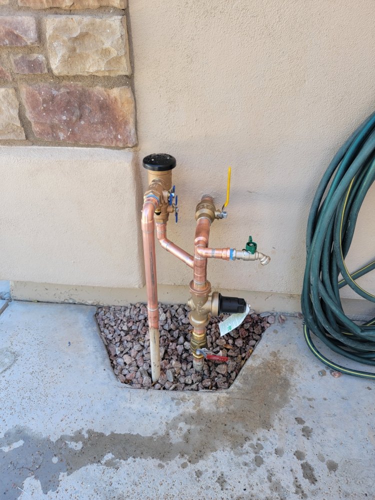 Slide of Upright Plumbing