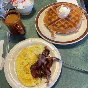 Cornerstone Cafe - Early bird waffle combo. $7! - American Near Me - Citrus Heights, California