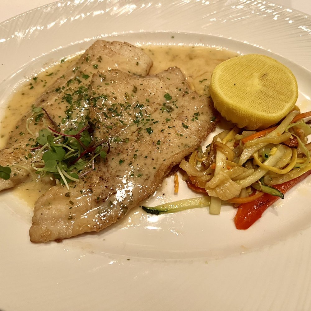 Café Pacific - Sole Meunière - exquisite! (09/14/22) - Seafood Near Me - Dallas, Texas